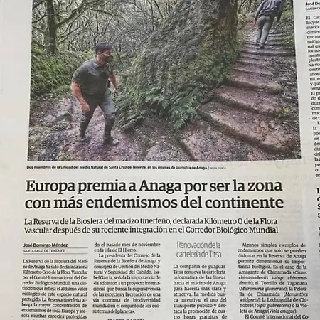 La Casita De Omar En El Corazón De Anaga Y La Laguna Apartamento